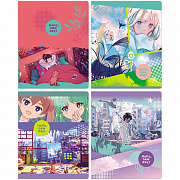 тетрадь 40л. а5 клетка bg "hello, new day"