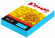 бумага цветная комус color (голубой интенсив), 80г, а4, 500л.