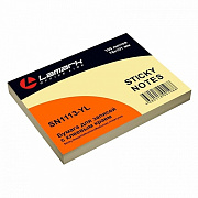 бумага с кл.краем 76*101 100л lamark sn1113-yl желтый 