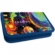пенал lamark космос, 1 отд., 115х205х30 мм, на молнии, покрытие soft touch