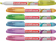 текстовыделитель erichkrause v-15 30967 розовый 0.6-4,0мм