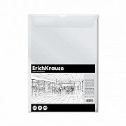 бумага для черчения в пластиковой папке erichkrause, art, а3, 20 листов, без рамки