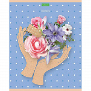 тетрадь 48л. а5 клетка hatber-eco "with love", 48т5c1