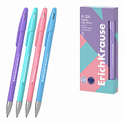 ручка гелевая erichkrause r-301 gel stick pastel 0.5, синий 61289
