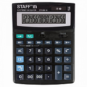 калькулятор 16-разр. staff stf-888-16 200*150мм 250183