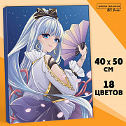 картина по номерам на холсте с подрамником «наследница», 40 × 50 см