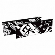 пенал конверт erichkrause 220x90мм black logo
