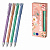 ручка гелевая erichkrause g-reed stick pastel bloom 0.38, синий 61299