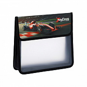 папка для тетрадей 2 отделения, а5, artspace "racing team", 230*215*40мм, пластик, на липучке