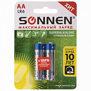 sonnen super alkaline, аа(lr6,15а) 2шт/уп 451093