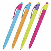 ручка шариковая авт. brauberg fruity rx синий 0.7мм 142656