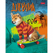 дневник школьный «пес-абрикос», твердая обложка, для 1-11 классов, 40 листов, глянцевая ламинация, 6