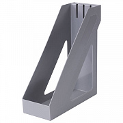 лоток вертикальный brauberg "basic", 265х100х285 мм, серый, 237010