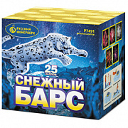 бат.салютов снежный барс р7491 (1,0*25залпов)