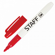 маркер для доски staff "everyday" wbm-093 красный 2,5мм 151095