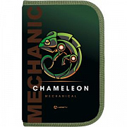 пенал lamark smart pocket "chameleon",1 отд., на 14 пр., 130х200х20 мм, откид. карм.