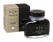 чернила parker "bottle quink", объем 57 мл, черные, 1950375