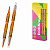 текстовыделитель двусторонний erichkrause visioline v-16 brush neon оранжевый 60797