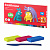 пластилин 24цв.432гр. erichkrause jolly friends +стек