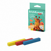 пластилин мягкий 06цв.90гр. erichkrause baby на растительной основе с алоэ вера 61320