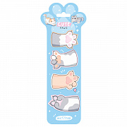 флажки-закладки meshu "cute paws",  20л., европодвес