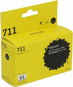 картридж hi-black (hb-cz133a) для hp dj t120/t520, №711xl, 73 мл., bk