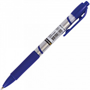 ручка шариковая авт. brauberg leader синяя 0.7мм 141540 грип