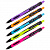 ручка шариковая авт. berlingo colorzone синий 0.7мм cbm_70950