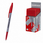 ручка шариковая erichkrause slender® stick orange 0.7, super glide technology,красная 63085