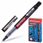 роллер 0.7мм erichkrause metrix er-705 черный 45480