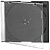 коробка для cd/dvd, 8см slim