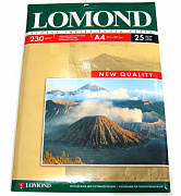фотобумага глянцевая односторонняя (lomond) a4, 230г/м2 (50 л/уп) 0102022