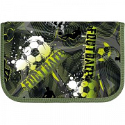 пенал lamark smart content "football time", 1 отд., на 36 пр.,140х210х40 мм, косм., кар. вн.