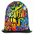 мешок для обуви 1 отделение artspace "graffiti", 340*420мм