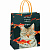 пакет подарочный 11*14*6,5см meshu "moody cat",  глянцевая ламинация