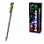 ручка гелевая erichkrause g-slim stick galactic 0.5, синий 63693