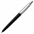 ручка шариковая parker "jotter orig black", корпус черный, детали нержавеющая сталь, синяя, rg003301