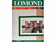 фотобумага матовая односторонняя (lomond) a4, 90г/м, 100л. (0102001)