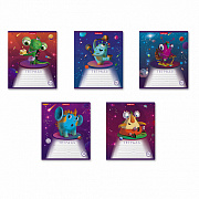 тетрадь 18л. линия erichkrause cosmic monsters 51420