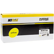 тонер-картридж hi-black (hb-w2072a) для hp cl 150a/150nw/mfp178nw/179fnw, 117a, y, 0.7k