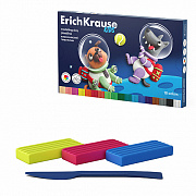 пластилин 18цв.324гр. erichkrause kids space animals +стек