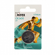 mirex cr2430-1bl, 3в, блистер, 1 шт. 9377647