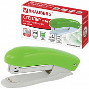 степлер №10 brauberg "original"12л. 227765-9, 222529-32