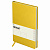 ежедневник недатированный, b5, 136л., твердый переплет, кожзам, bg "bright. yellow", желтый, карман