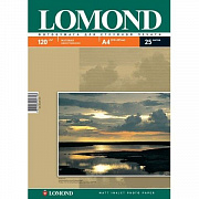 фотобумага матовая односторонняя (lomond) а4 120г/м2 (25 л/уп) 0102030