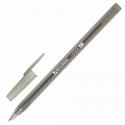 ручка шариковая brauberg i-stick черная, узел 0.7 мм, линия письма 0,35мм 143443