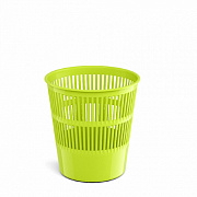 корзина д/бумаг 09л.сетчатая erichkrause neon solid, пластиковая, желтый 55922