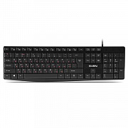 клавиатура проводная sven kb-s305, usb, 105 кнопок, черная, sv-018801