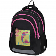 рюкзак berlingo bliss "blossom" 40*29*19см, 3 отделения, 2 кармана, анатомическая эва спинка