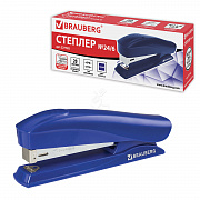 степлер №24/6 brauberg "st-100" 20л. 224345